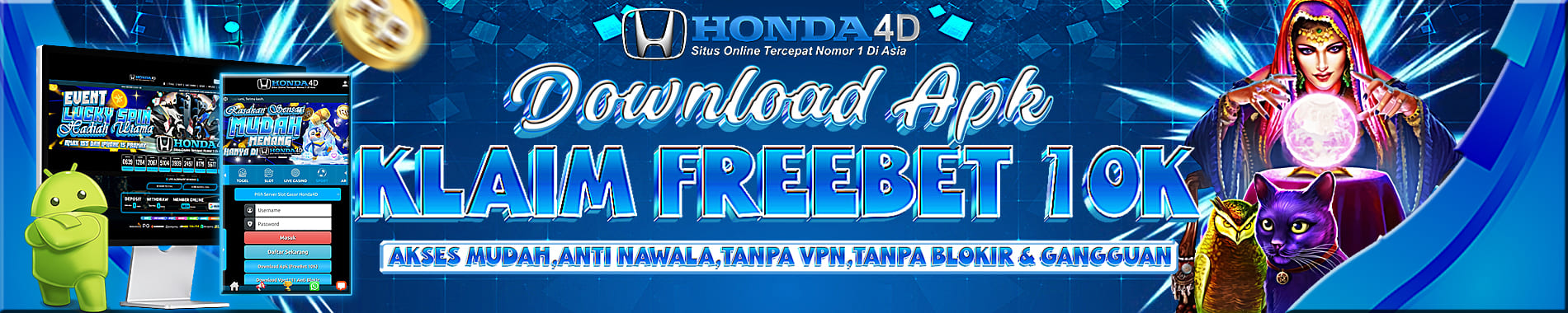 honda4d freebet donwload apk